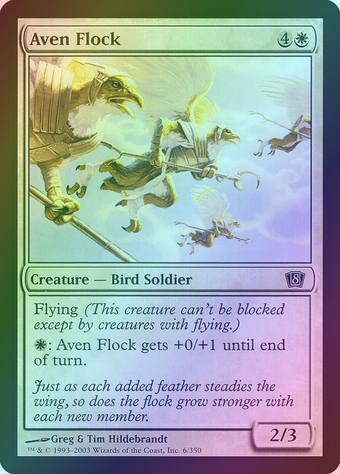 Aven Flock (8ED) (6★) / Foil