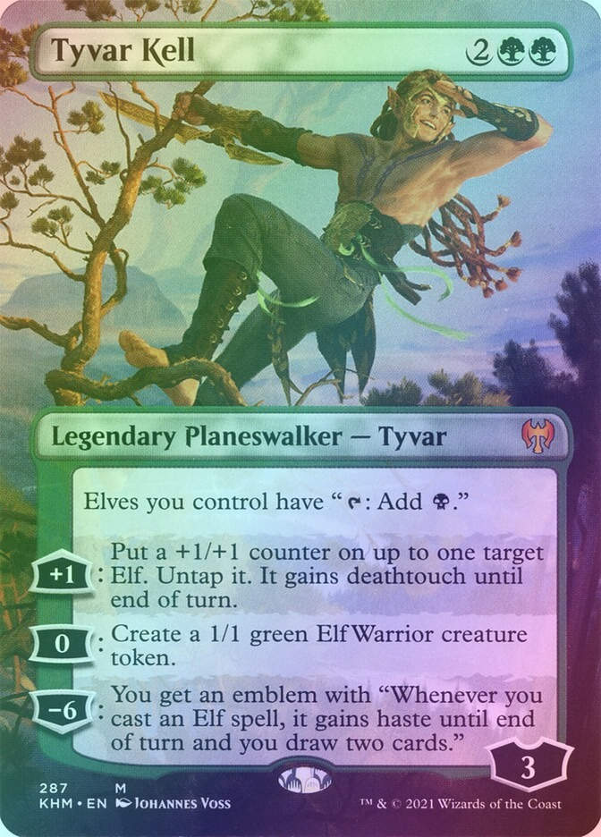 Tyvar Kell (KHM) (287) / Borderless / Foil