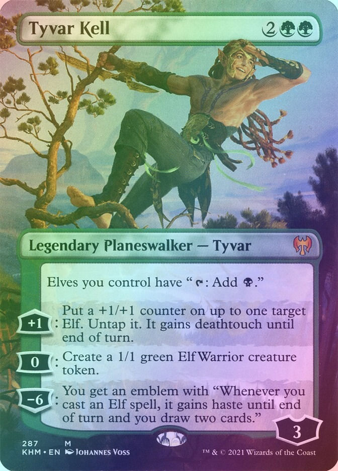 Tyvar Kell (KHM) (287) / Borderless / Foil