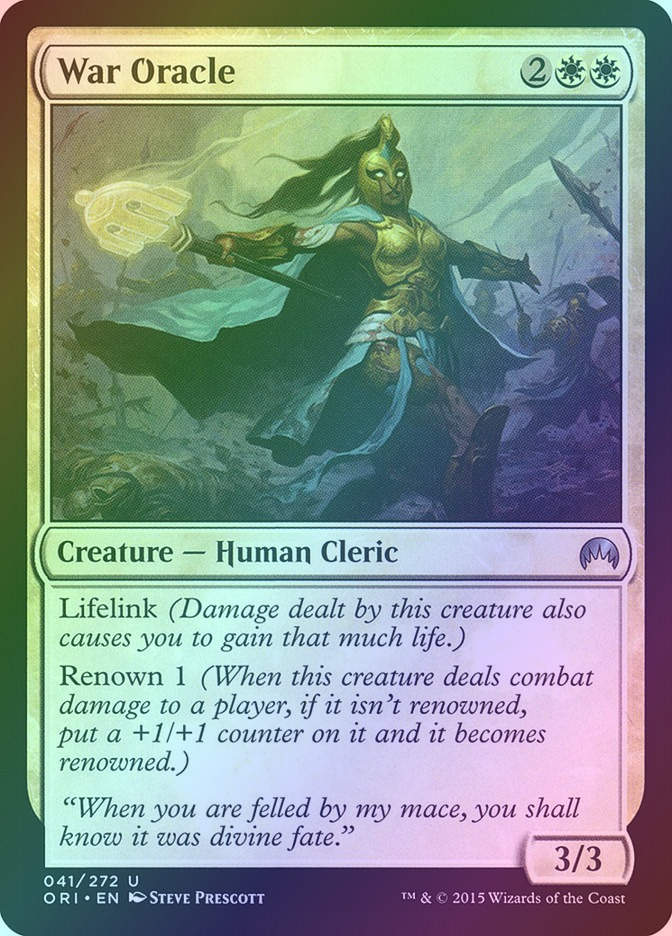 War Oracle (ORI) (41) / Foil