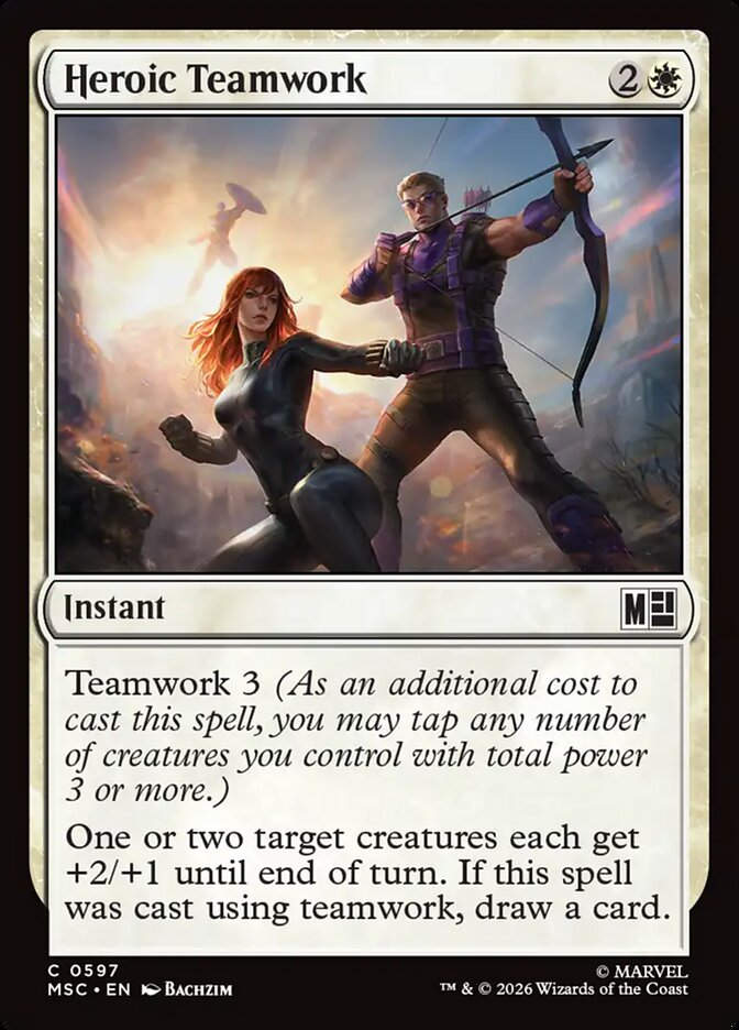 Heroic Teamwork (MSC) (597)