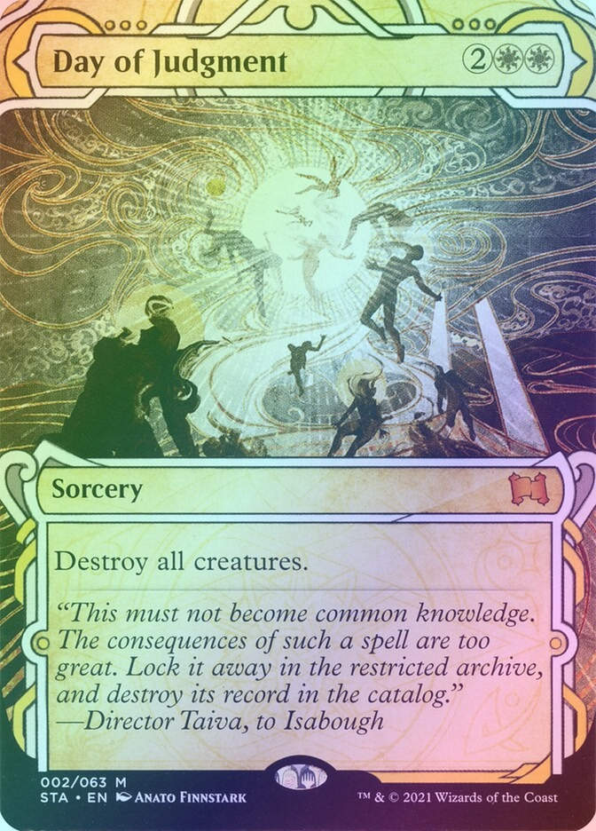 Day of Judgment (STA) (2) / Borderless / Showcase / Foil
