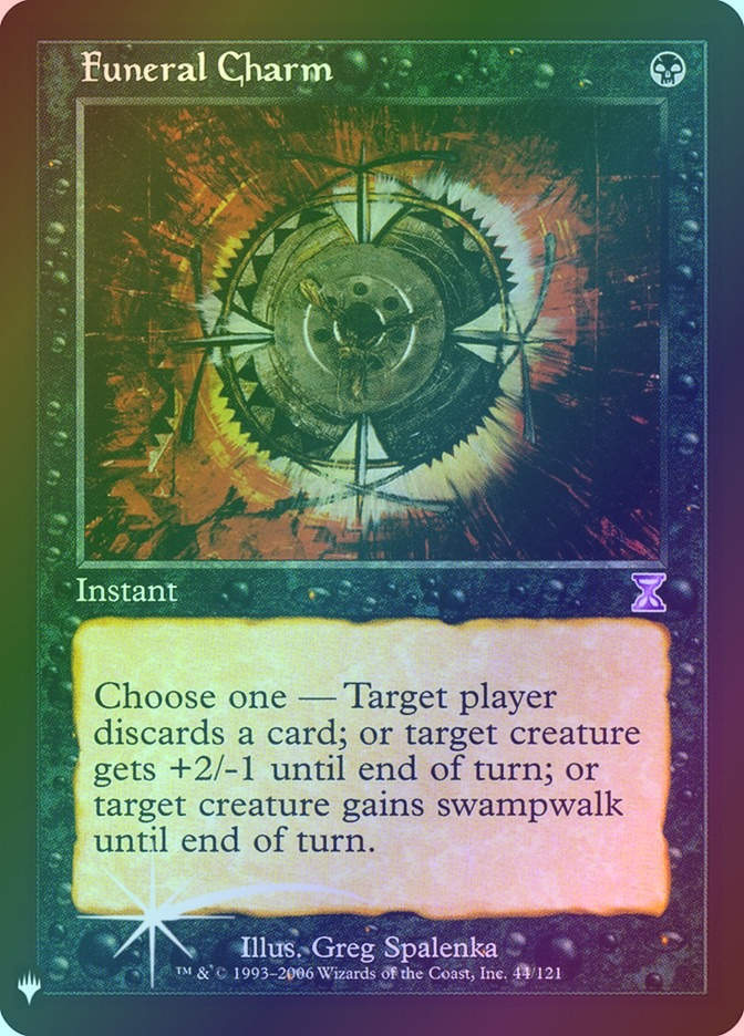 Funeral Charm (PLST) (TSB-44) / Foil