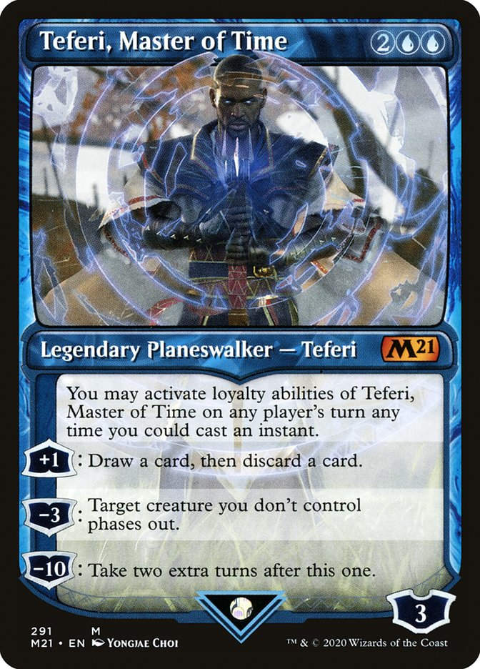 Teferi, Master of Time (M21) (291) / Showcase