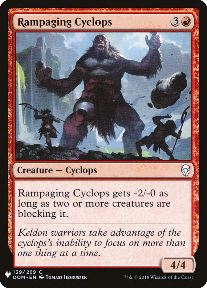 Rampaging Cyclops (MYS)