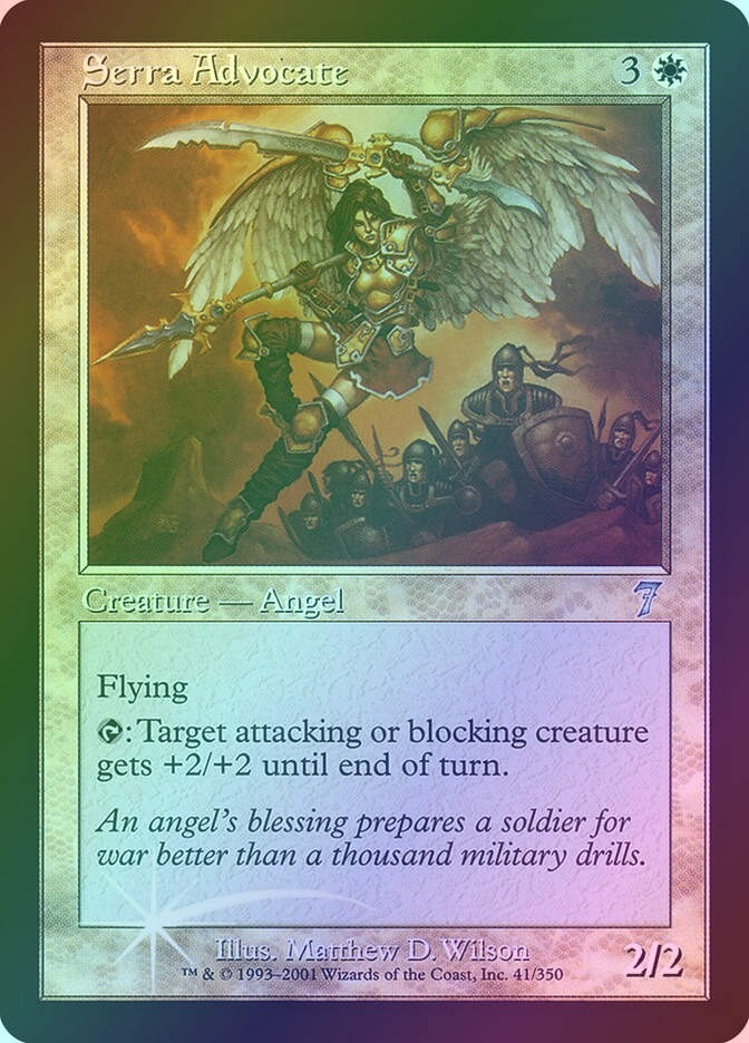 Serra Advocate (7ED) (41★) / Foil