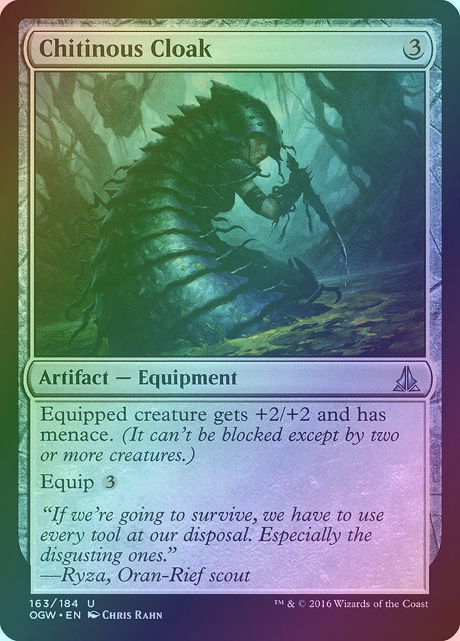 Chitinous Cloak (OGW) (163) / Foil
