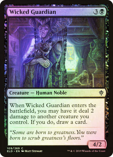 Wicked Guardian (ELD) (109) / Foil