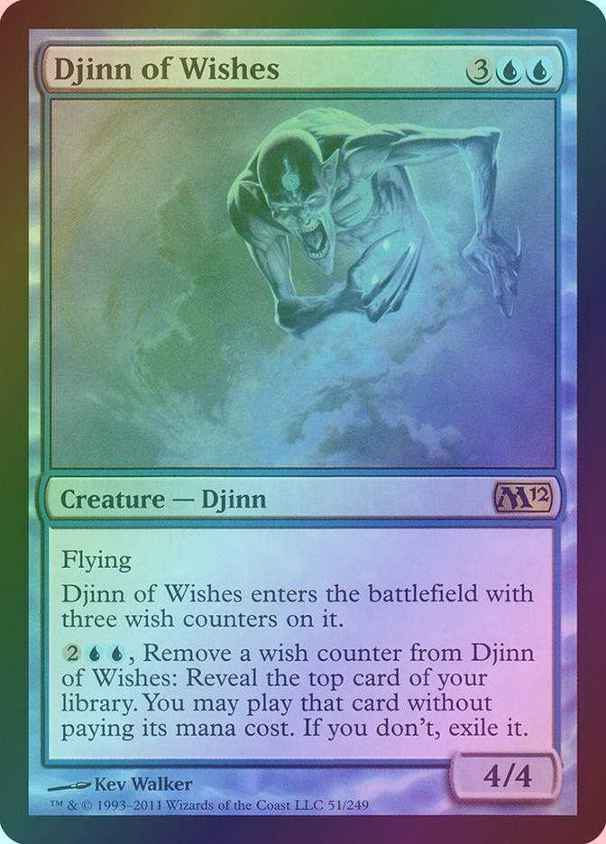 Djinn of Wishes (M12) (51) / Foil