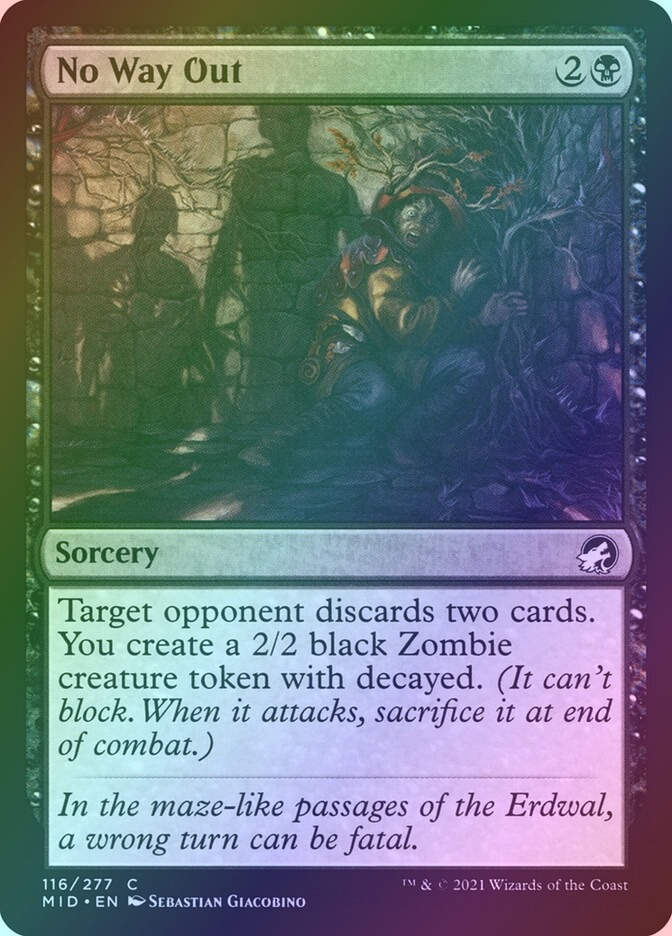 No Way Out (MID) (116) / Foil