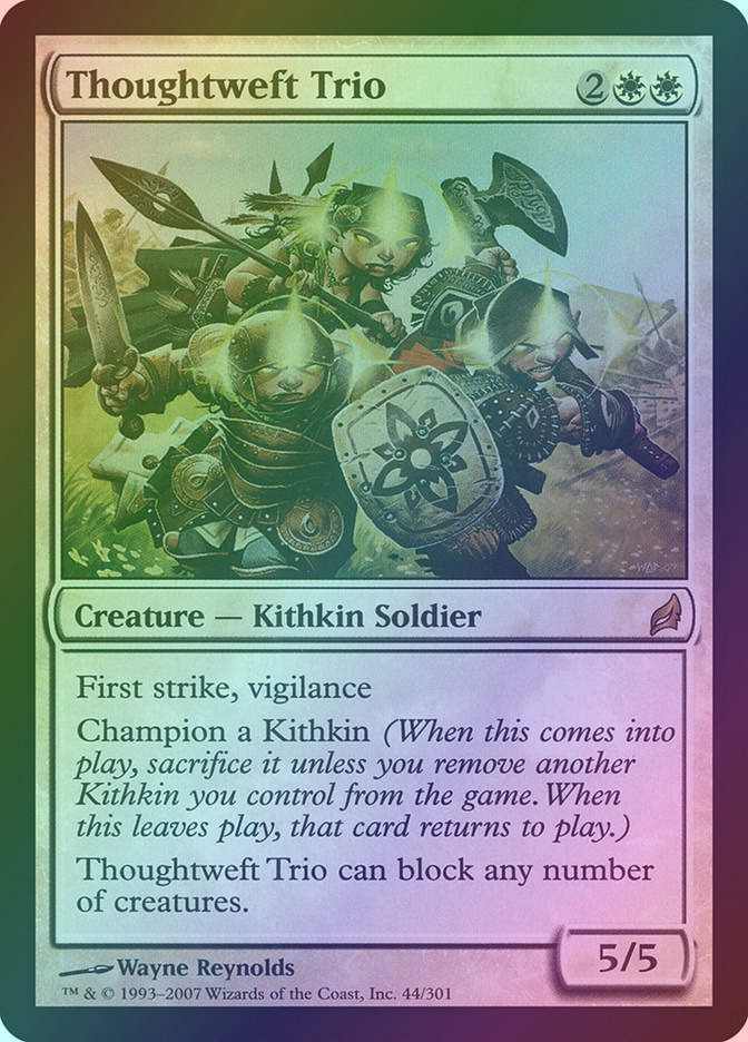 Thoughtweft Trio (LRW) (44) / Foil