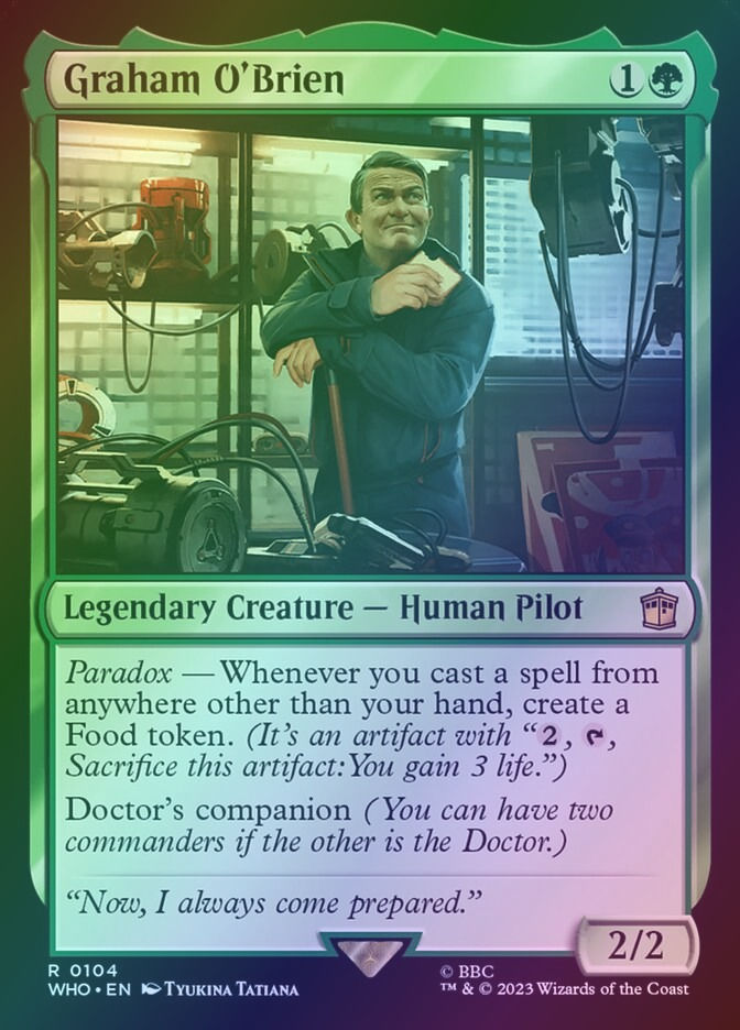 Graham O'Brien (WHO) (104) / Foil