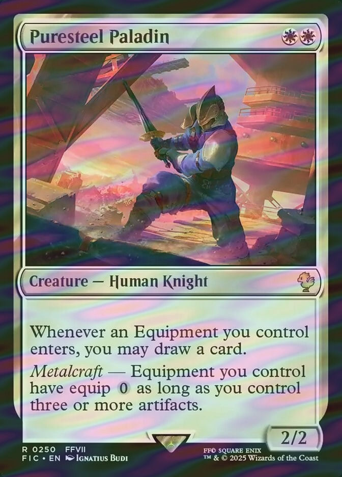 Puresteel Paladin (FIC) (250) / Surge Foil