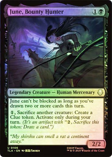 June, Bounty Hunter (TLA) (106) / Foil