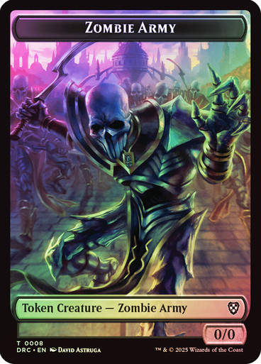 Zombie Army // Zombie Warrior (TDRC) / Foil