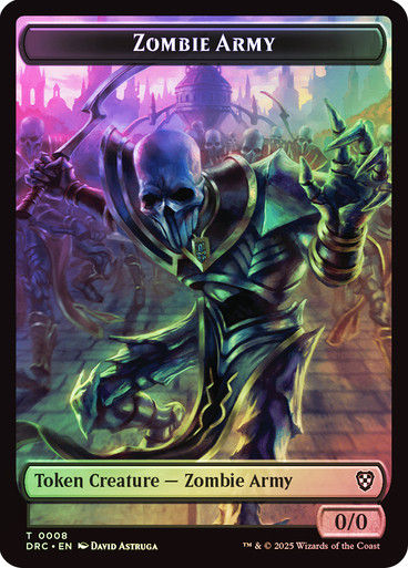 Zombie Army // Zombie Warrior (TDRC) / Foil — cara 1 de 2