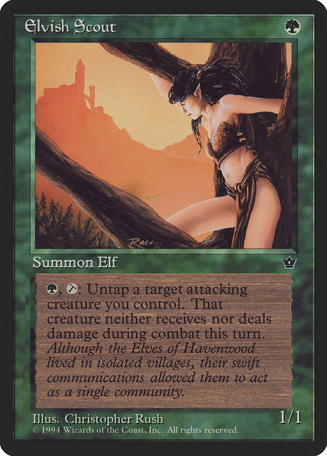 Elvish Scout (fem)