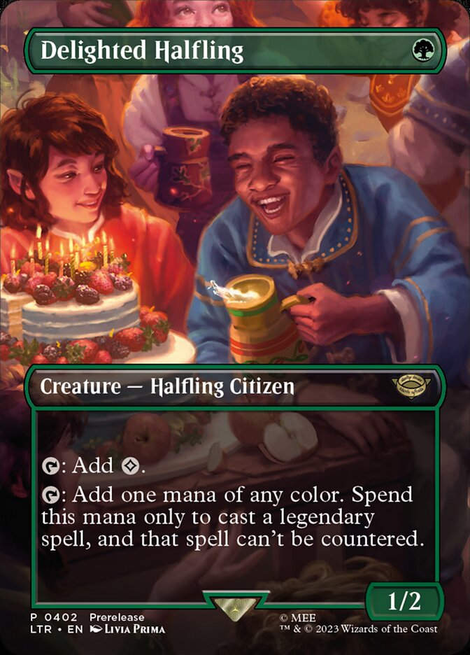 Delighted Halfling (LTR) (402) / Borderless