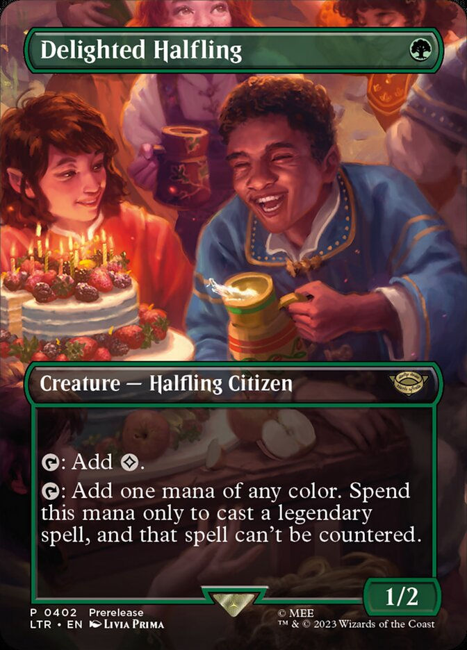 Delighted Halfling (LTR) (402) / Borderless