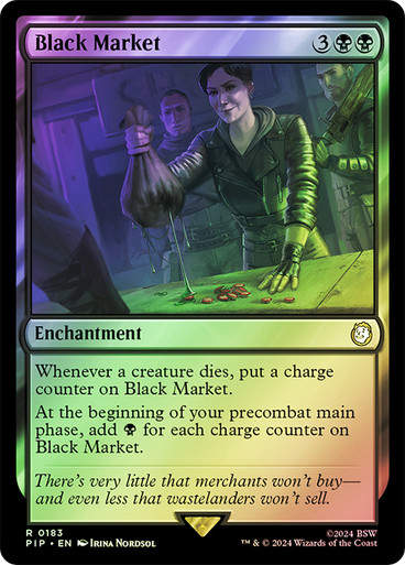 Black Market (pip) (183) / Foil