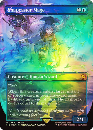 Snapcaster Mage (FIC) (469) / Borderless / Foil