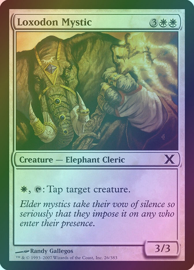 Loxodon Mystic (10E) (26) / Foil