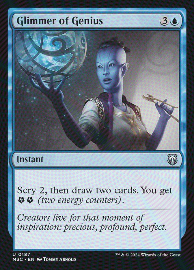 Glimmer of Genius (M3C) (187) / Ripple Foil