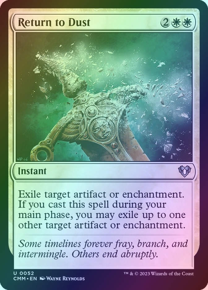 Return to Dust (CMM) (52) / Foil