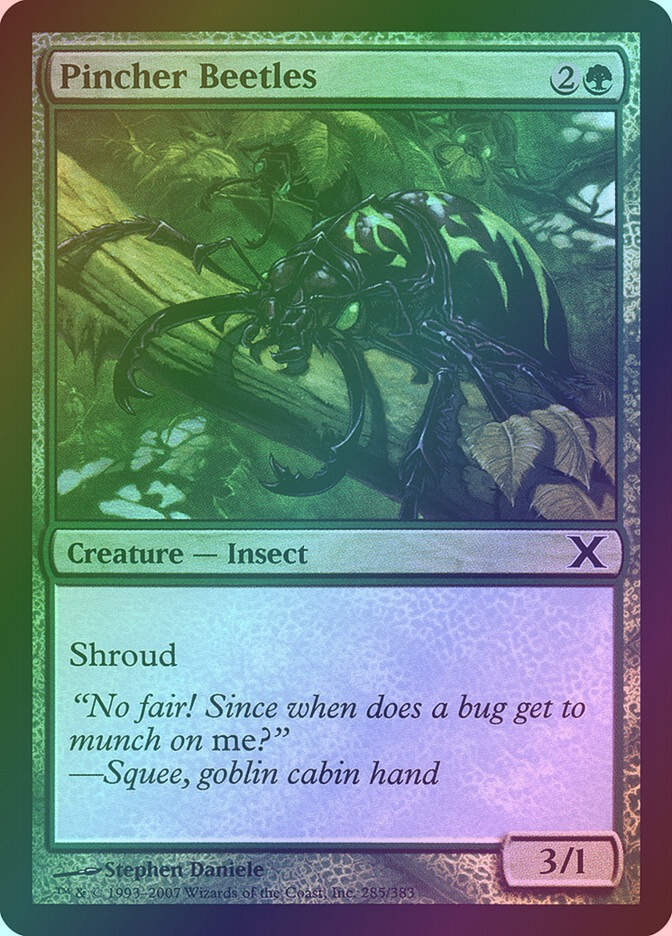 Pincher Beetles (10E) (285★) / Foil