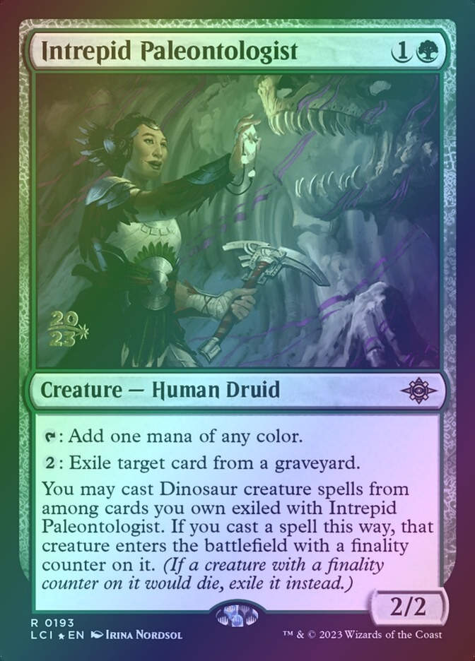 Intrepid Paleontologist (PLCI) (193s) / Foil