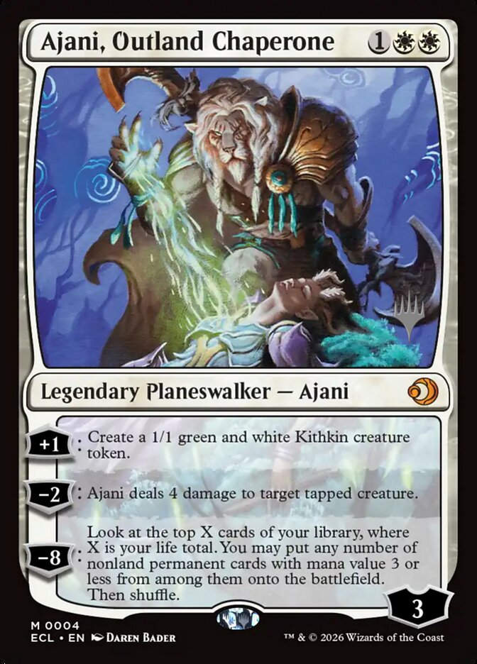Ajani, Outland Chaperone (PECL) (4p)