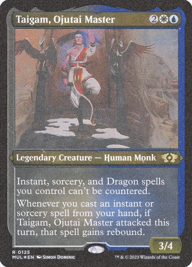 Taigam, Ojutai Master (MUL) (125) / Foil Etched