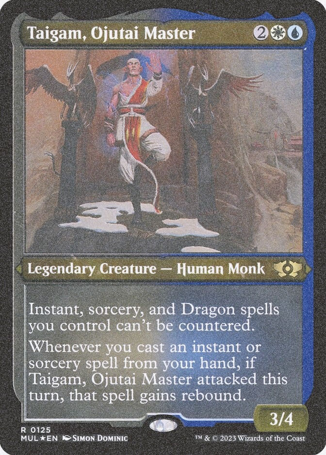 Taigam, Ojutai Master (MUL) (125) / Foil Etched