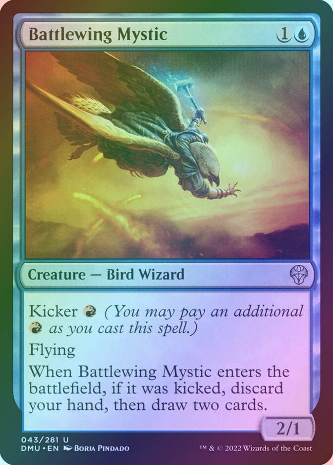 Battlewing Mystic (DMU) (43) / Foil