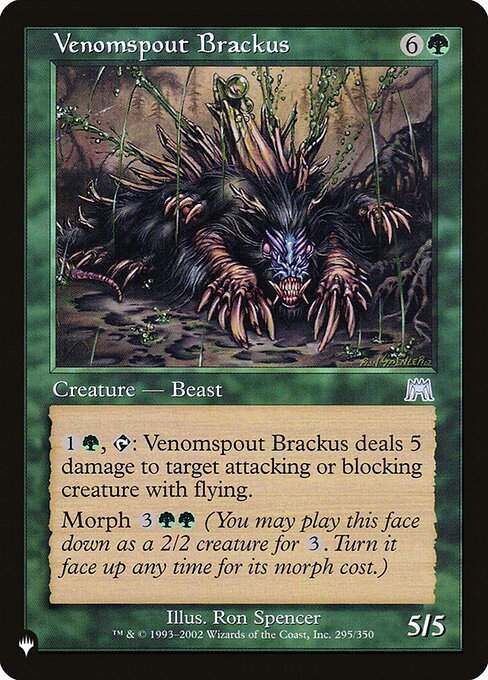 Venomspout Brackus (PLST) (ONS-295)