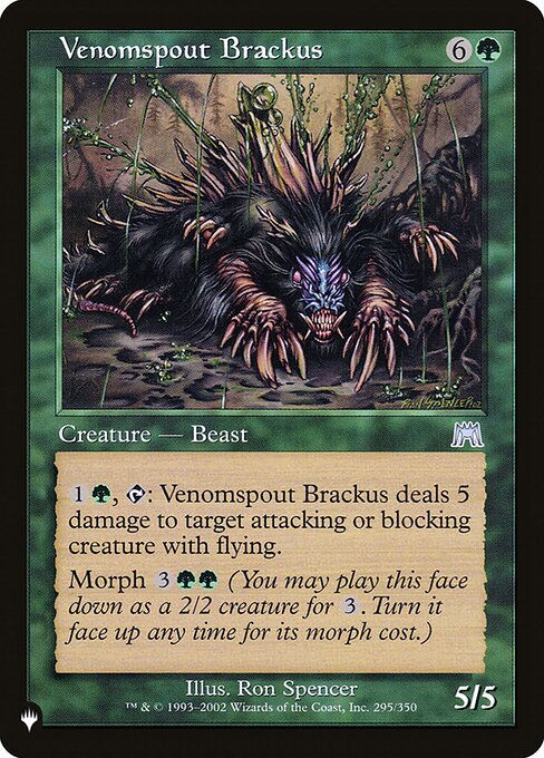 Venomspout Brackus (PLST) (ONS-295)