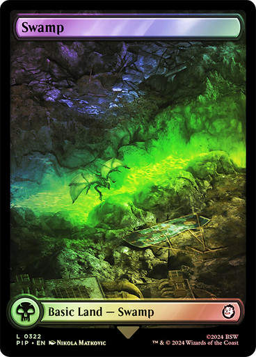 Swamp (pip) (322) / Foil