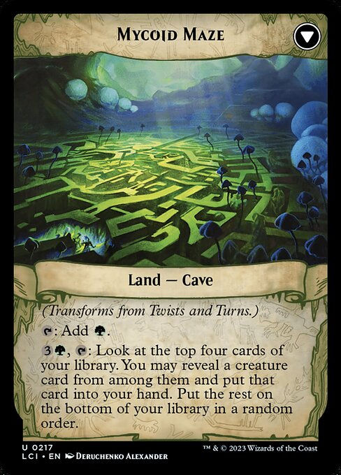 Twists and Turns // Mycoid Maze (lci) — cara 2 de 2