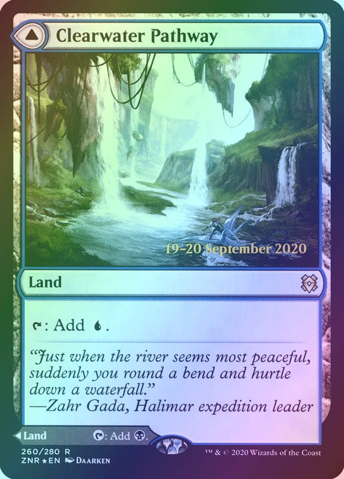 Clearwater Pathway // Murkwater Pathway (PZNR) (260s) / Foil