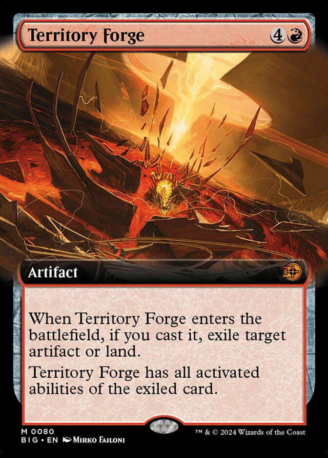 Territory Forge (BIG) (80) / Extended Art