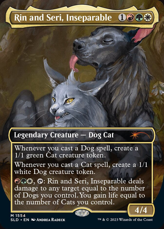 Rin and Seri, Inseparable // Rin and Seri, Inseparable (SLD) (1554) / Borderless — cara 1 de 2