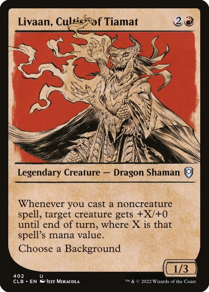 Livaan, Cultist of Tiamat (CLB) (402) / Showcase