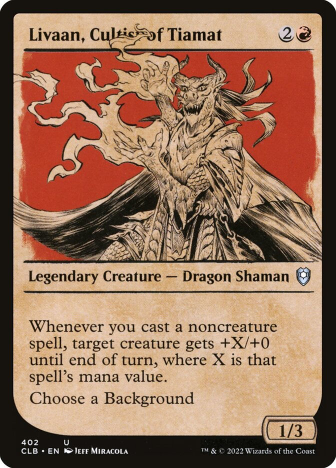 Livaan, Cultist of Tiamat (CLB) (402) / Showcase
