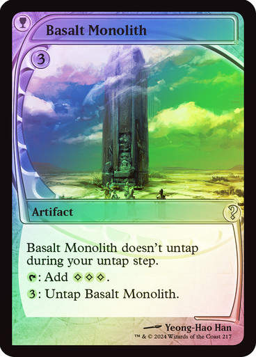 Basalt Monolith (MB2) (217) / Foil