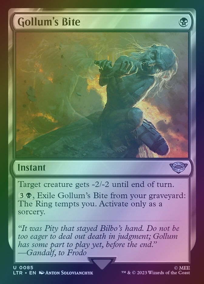 Gollum's Bite (LTR) (85) / Foil