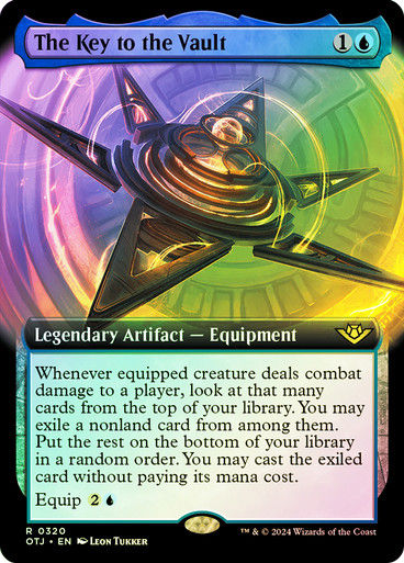 The Key to the Vault (otj) (320) / Foil Extended