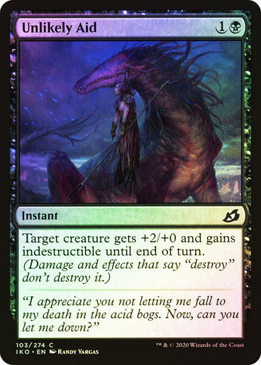 Unlikely Aid (IKO) (103) / Foil