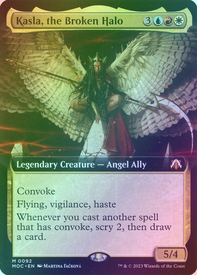 Kasla, the Broken Halo (MOC) (92) / Extended Art / Foil