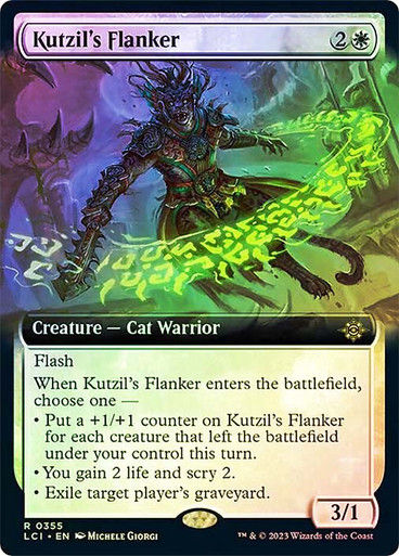 Kutzil's Flanker (lci) / Extended Art / Foil