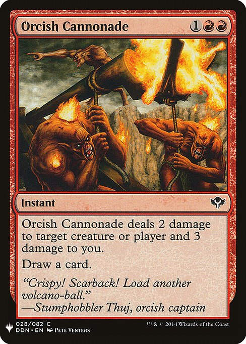 Orcish Cannonade (PLST) (DDN-28)